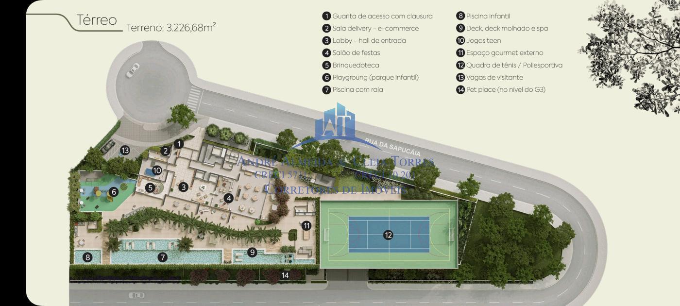 Apartamento - Horto florestal